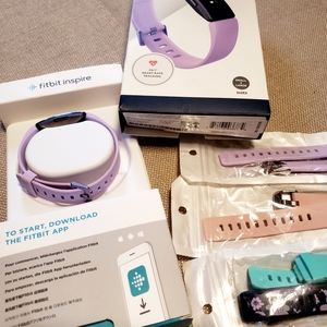 EUC Fitbit inspire  HR with bands